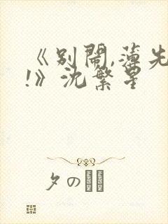 《别闹,薄先生!》沈繁星