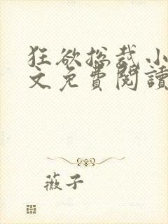 狂欲总裁小说全文免费阅读