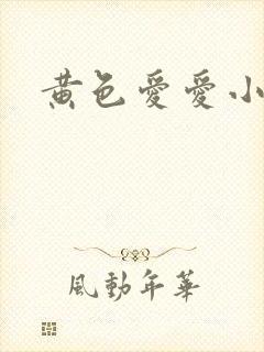 黄色爱爱小说