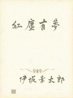 红尘有梦封面