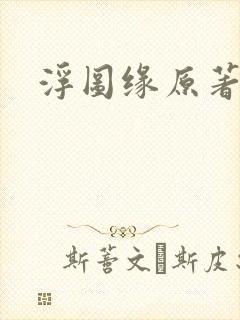 浮图缘原著小说