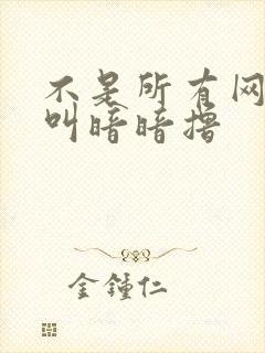 不是所有网站都叫暗暗撸