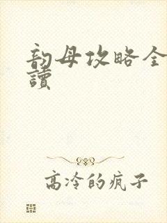 韵母攻略全文阅读