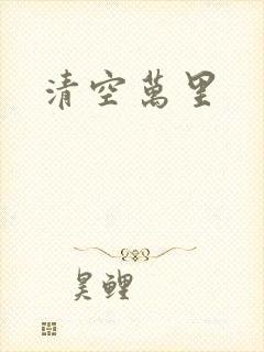 清空万里
