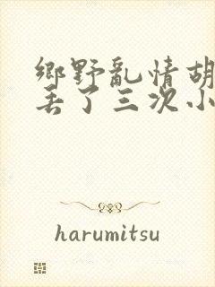 乡野乱情胡秀英丢了三次小说