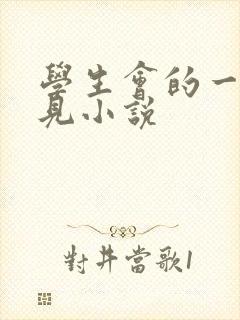 学生会的一己之见小说