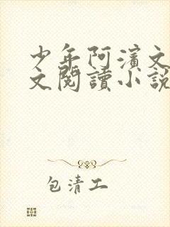 少年阿滨文全全文阅读小说