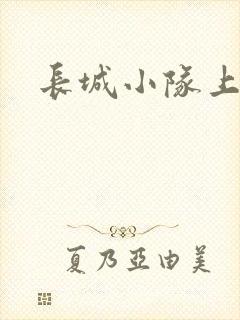 长城小队上中下