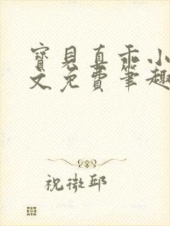 宝贝真乖小说全文免费笔趣阁