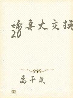 娇妻大交换1一20