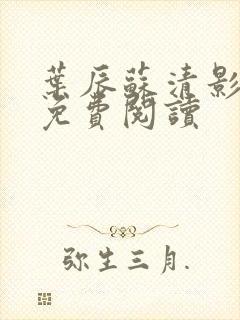 叶辰苏清影全文免费阅读