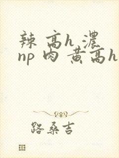辣 高h 浓 np 肉 黄高h封面