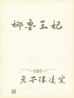 娜鲁王妃封面