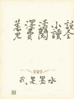 叶泽涛小说全文免费阅读全文
