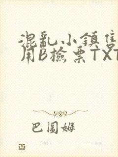 混乱小镇售票员用B检票TXT