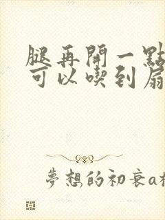 腿再开一点我就可以吃到扇贝了