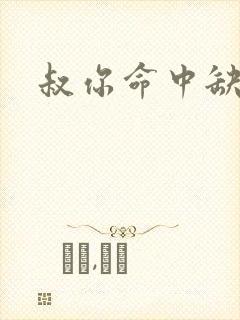 叔你命中缺我