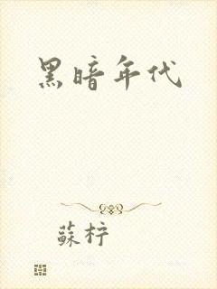 黑暗年代封面