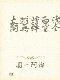大杂烩白洁笔趣阁无弹窗全本封面