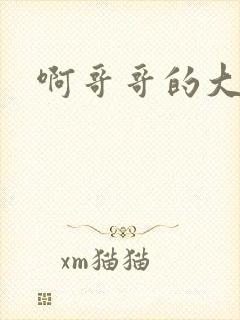 啊哥哥的大吉霸封面