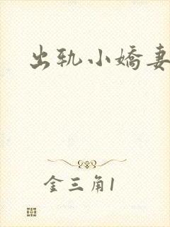 出轨小娇妻封面
