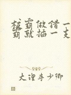 校霸做错一题学霸就插一支笔