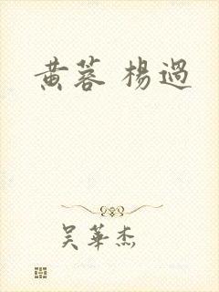 黄蓉 杨过