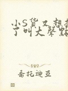 小S货又想挨C了叫大声点小