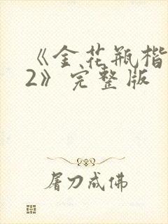 《金花瓶楷梅花2》完整版