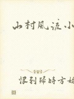 山村风流小说