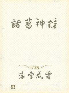 诸葛神推