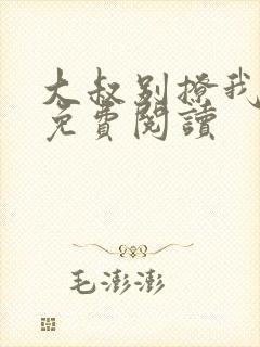 大叔别撩我小说免费阅读