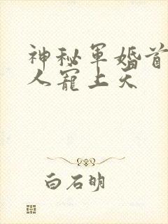 神秘军婚首长大人宠上天