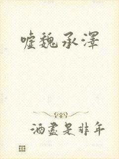 嘘魏承泽