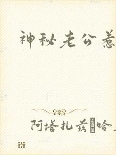 神秘老公惹不起封面