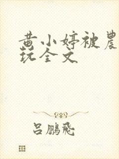 黄小婷被农民工玩全文封面
