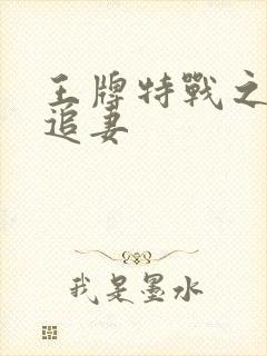 王牌特战之军少追妻