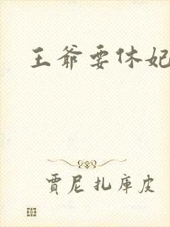 王爷要休妃