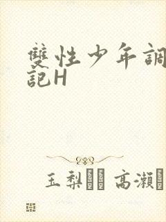 双性少年调教日记H