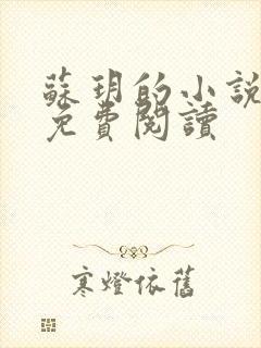 苏玥的小说全文免费阅读