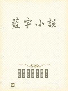 蓝宇小说封面