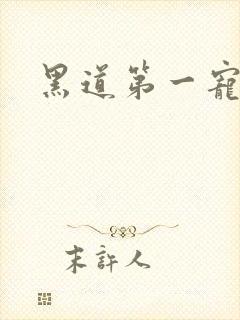 黑道第一宠婚
