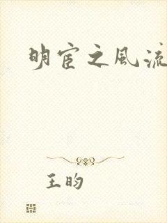明宦之风流无边
