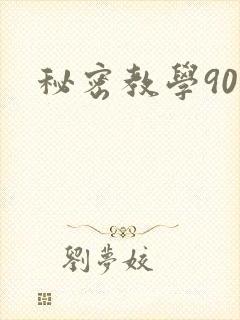 秘密教学90
