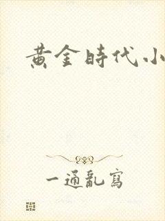 黄金时代小说