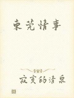 东莞情事