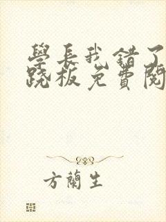 学长我错了 跷跷板免费阅读