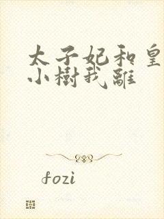 太子妃和皇上在小树我离