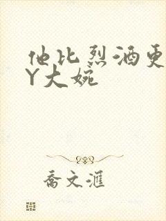 他比烈酒更撩BY大婉