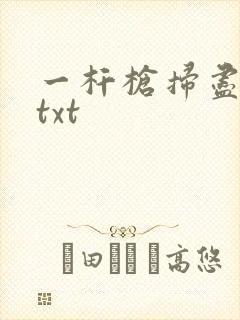 一杆枪扫尽全家txt